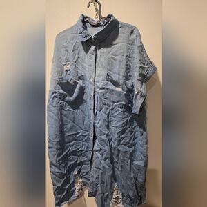 Men's Blue Jean Shorts